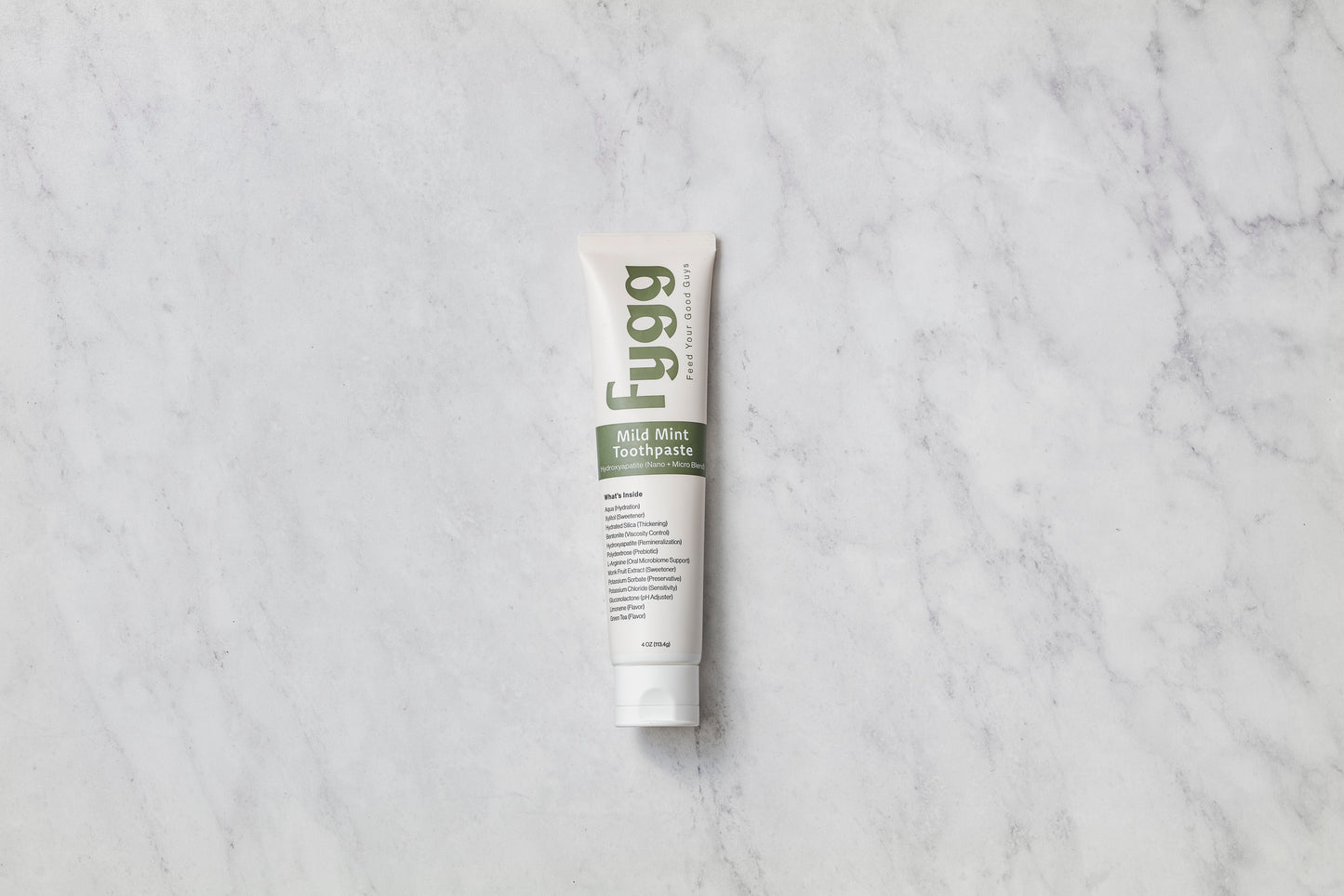 mild mint oral microbiome nourishing hydroxyapatite toothpaste