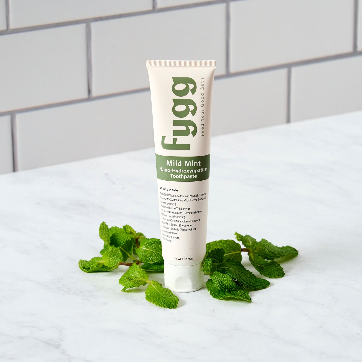 
                  
                    Nano-Hydroxyapatite Toothpaste with Prebiotics | Mild Mint
                  
                