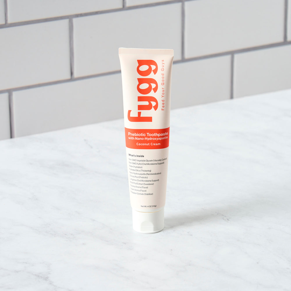 
                  
                    Nano-Hydroxyapatite Toothpaste with Prebiotics | Coconut Cream
                  
                