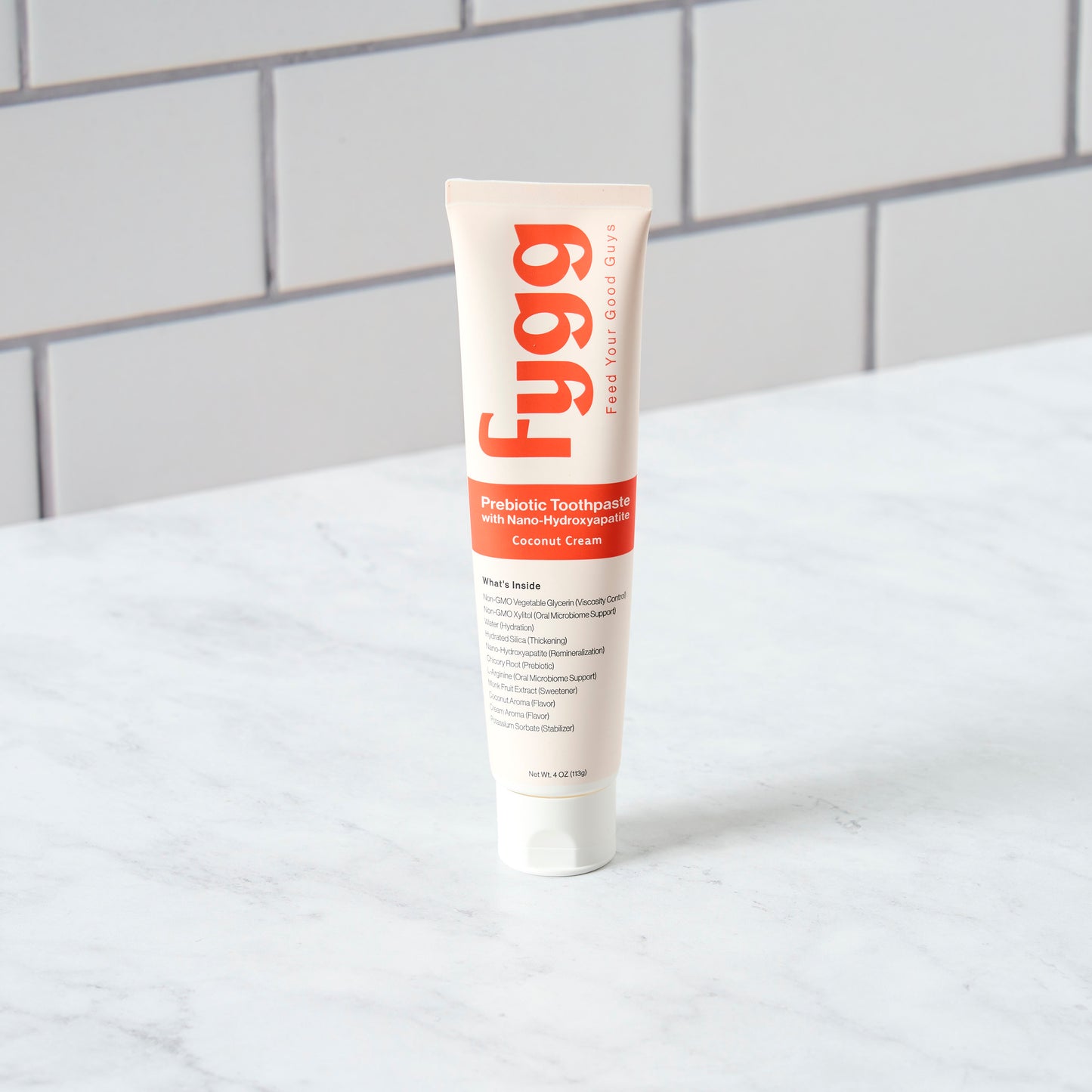 
                  
                    Nano-Hydroxyapatite Toothpaste with Prebiotics | Coconut Cream
                  
                