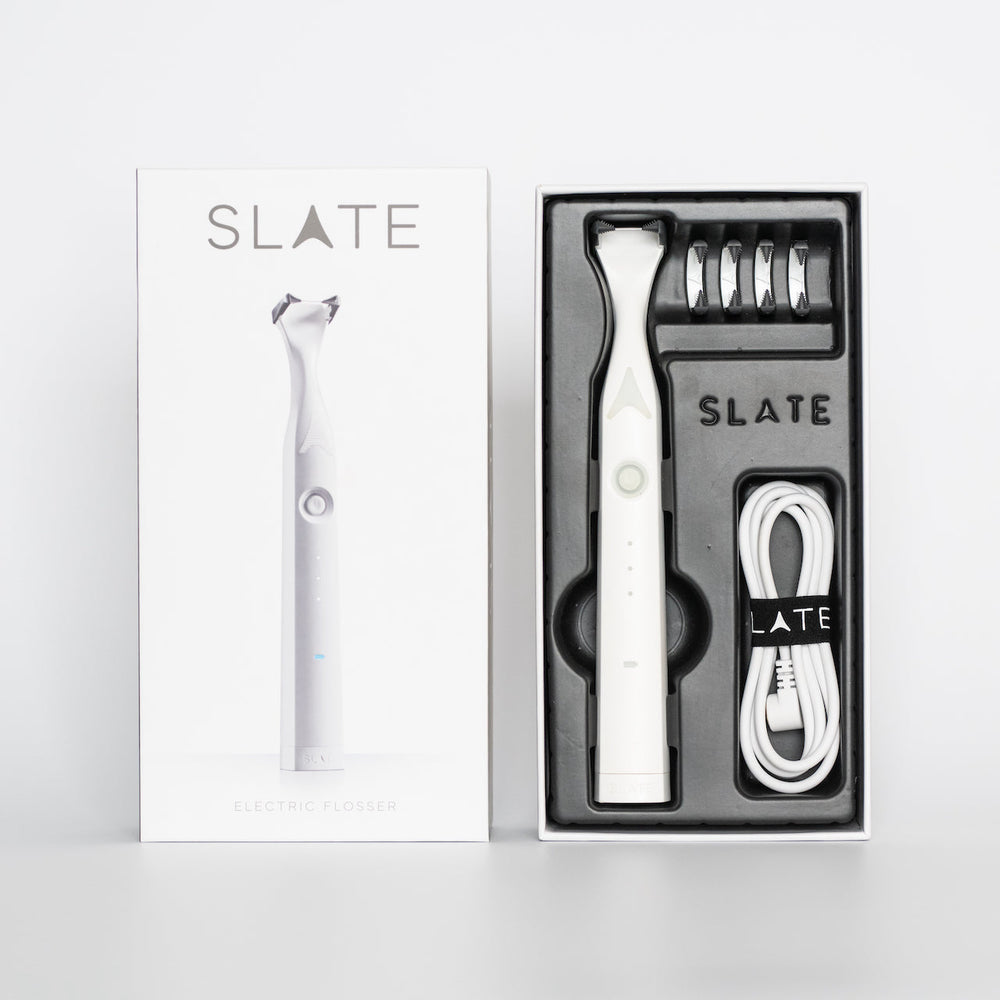 
                  
                    Slate Rechargeable Electric Flosser
                  
                